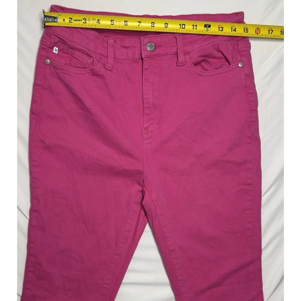 Judy Blue Daphne High Rise Slim Fit Pink Women's Size 11/30 Preppy City